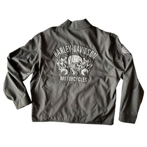 Harley Davidson Full Zip SoftShell Jacket, Men’s XL Biker